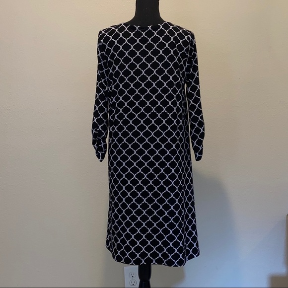 Allison Brittney Geometric Print Dress - Picture 3 of 10